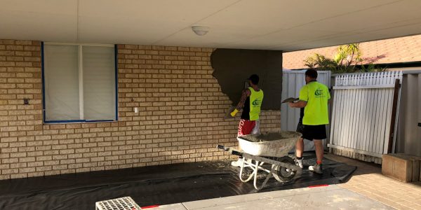 Sand Finish Render Perth