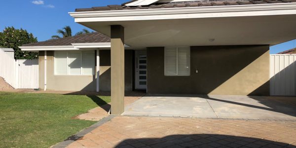 Sand Finish Render Perth